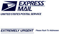 Express Mail letter.